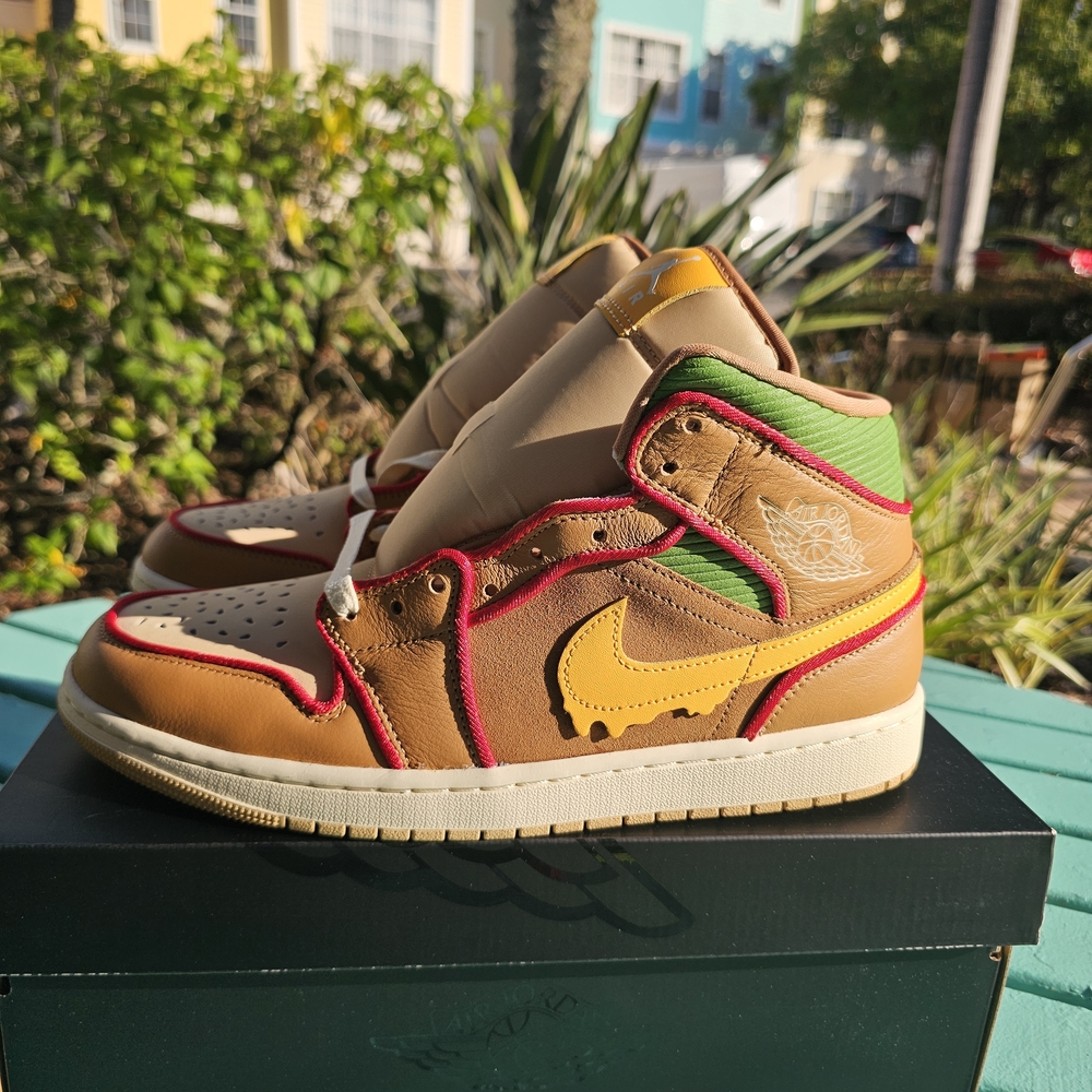 Jordan Multicolor High-Top Sneakers